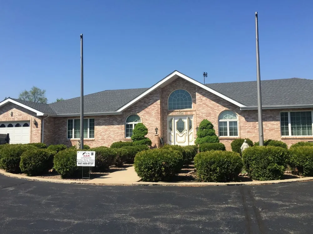 Slide of Aon Construction