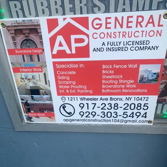 Slide of AP General Construction
