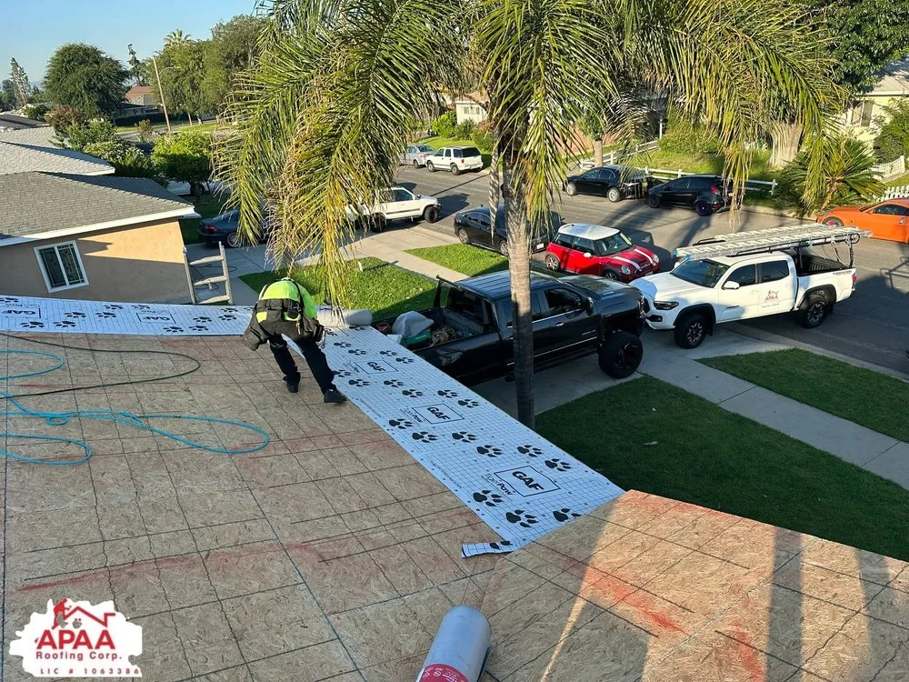 Slide of APAA Roofing