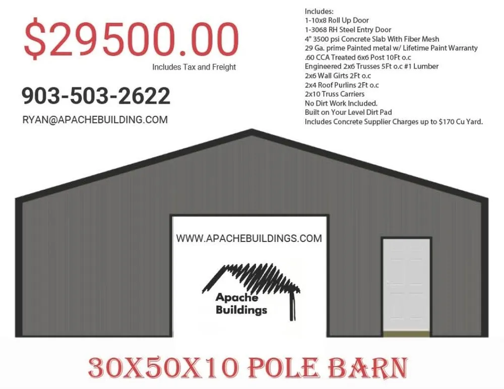 Slide of Apache Buildings Of Louisiana