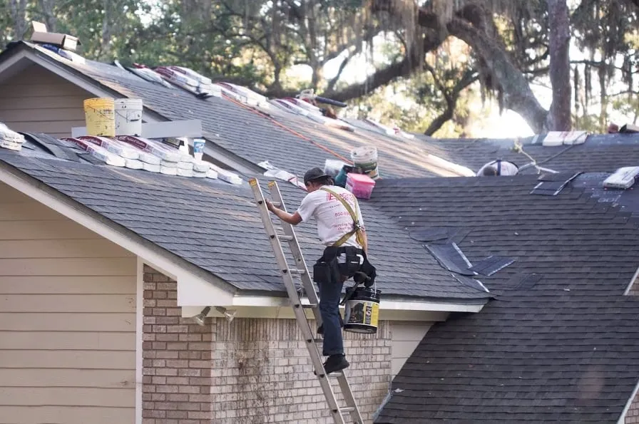 Slide of Apachee Roofing