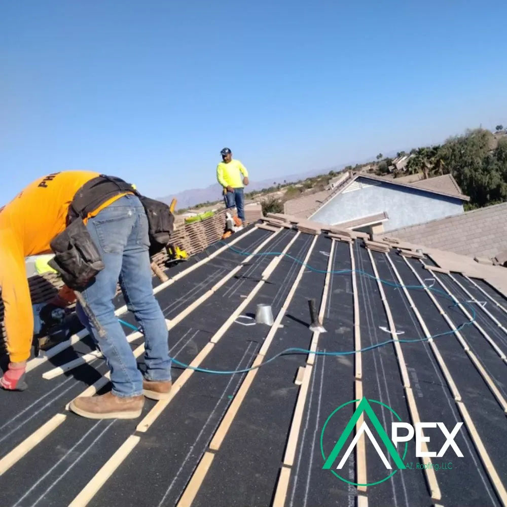 Slide of Apex AZ Roofing