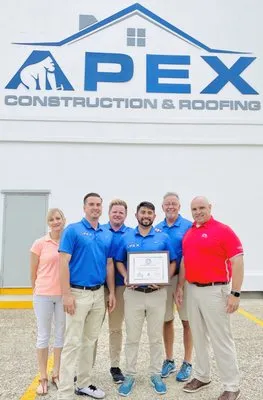 Apex Construction and Roofing Logo