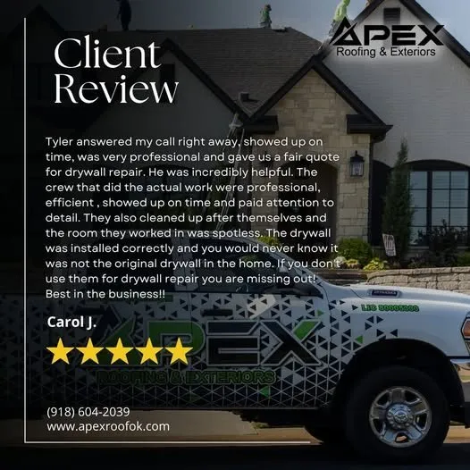 Slide of Apex Roofing and Exteriors