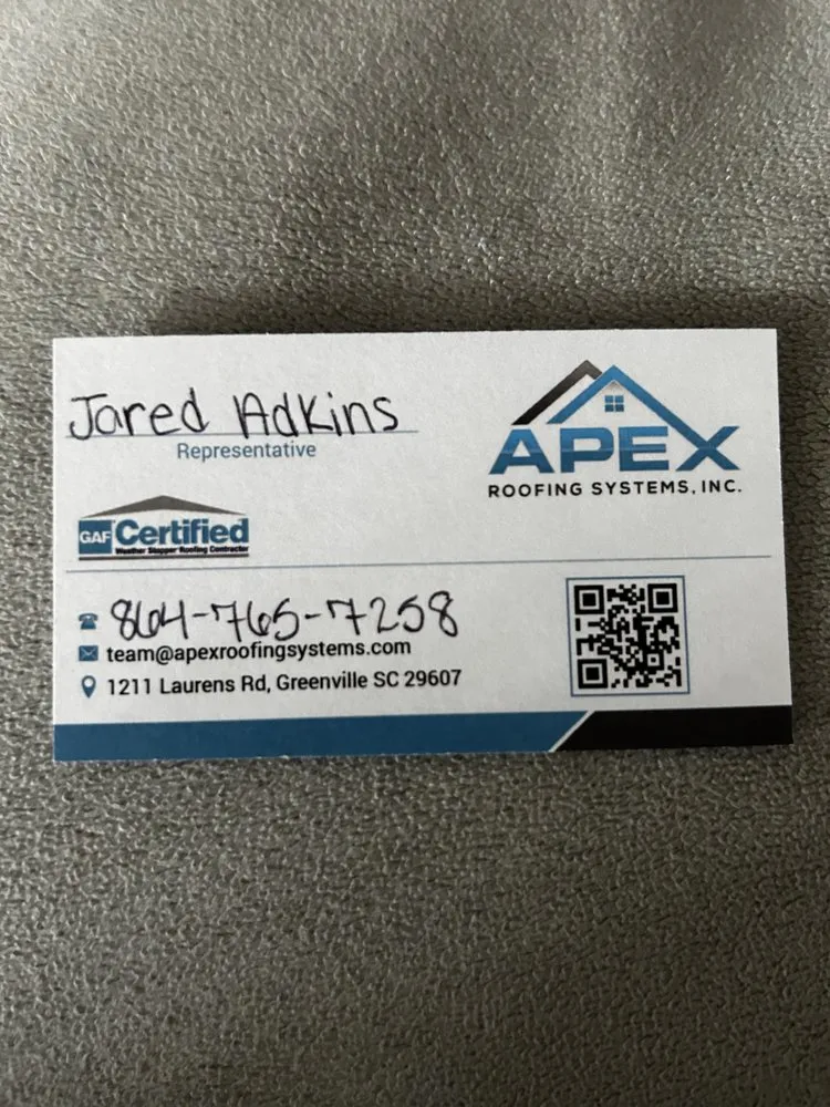 Slide of Apex Roofing
