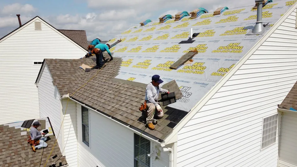 Slide of API Roofing