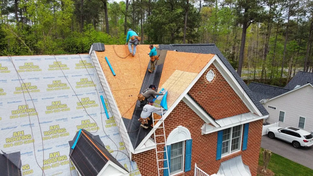 Slide of API Roofing