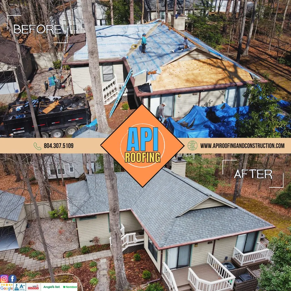 Slide of API Roofing