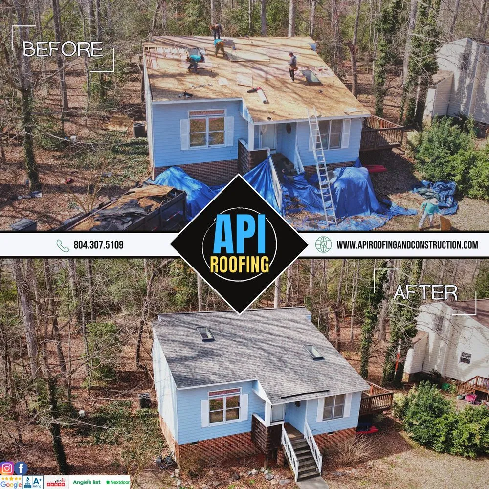 Slide of API Roofing