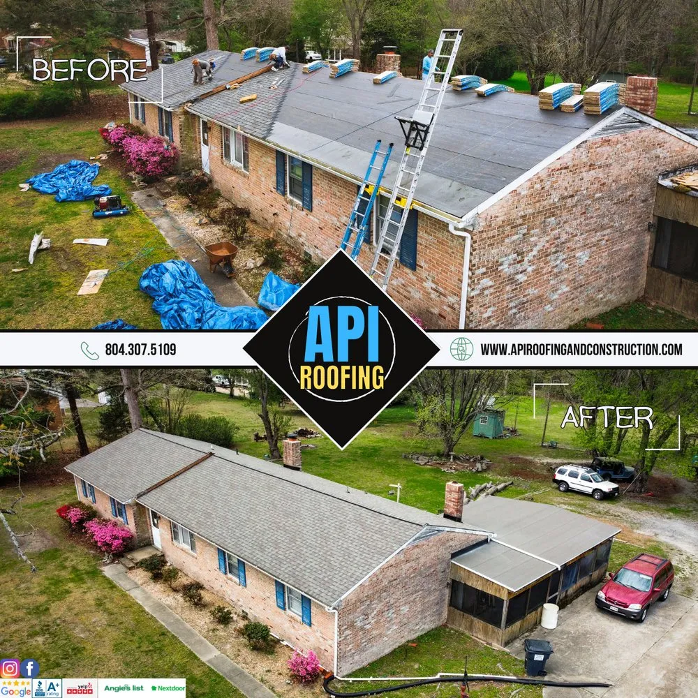 Slide of API Roofing