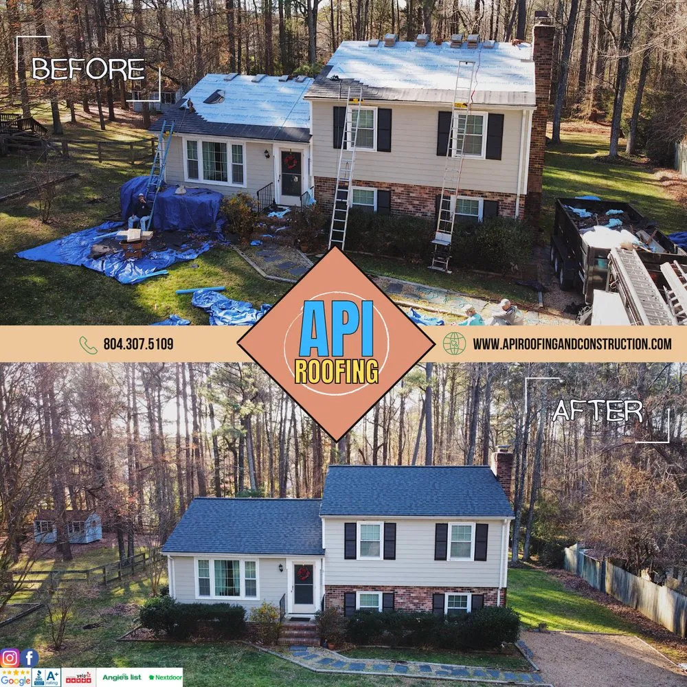 Slide of API Roofing