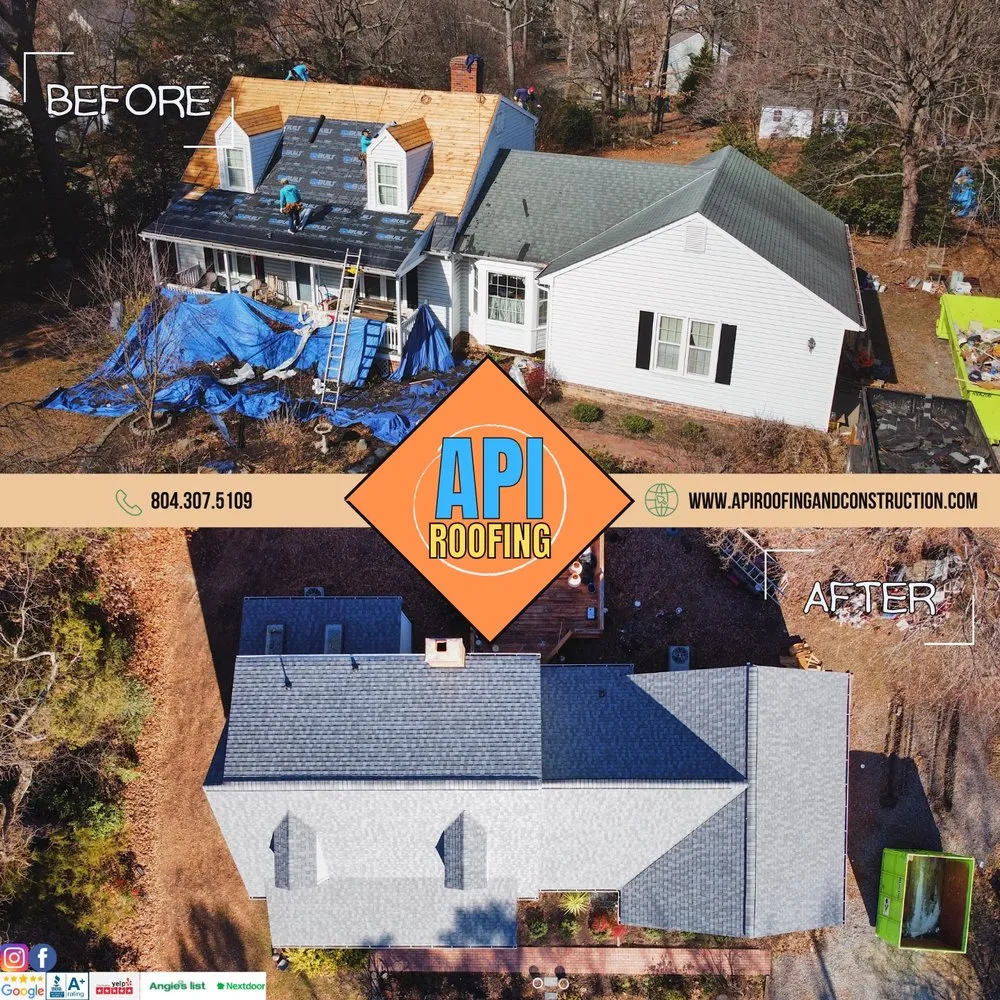 Slide of API Roofing