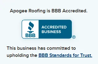 Slide of Apogee Roofing