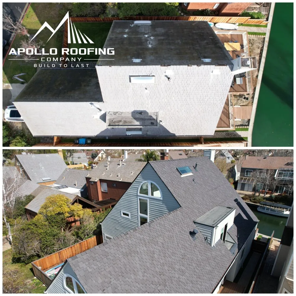 Slide of Apollo Roofing Company