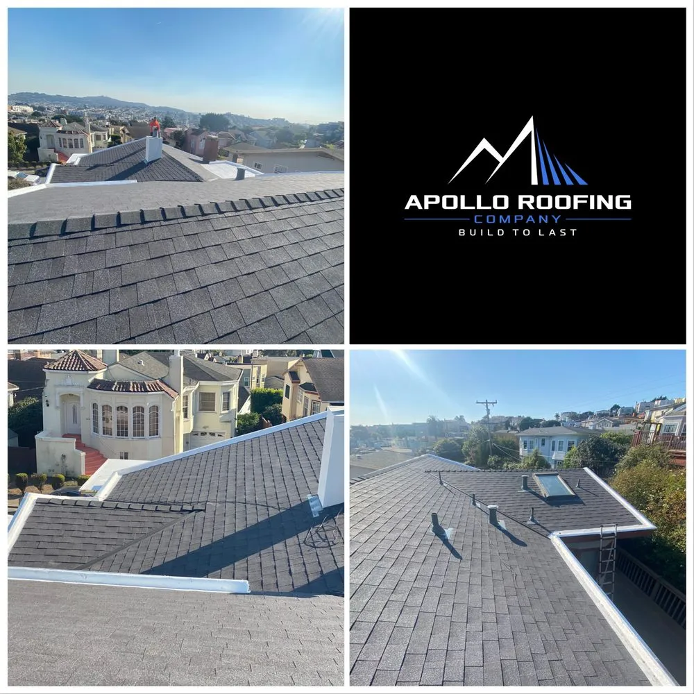 Slide of Apollo Roofing Company