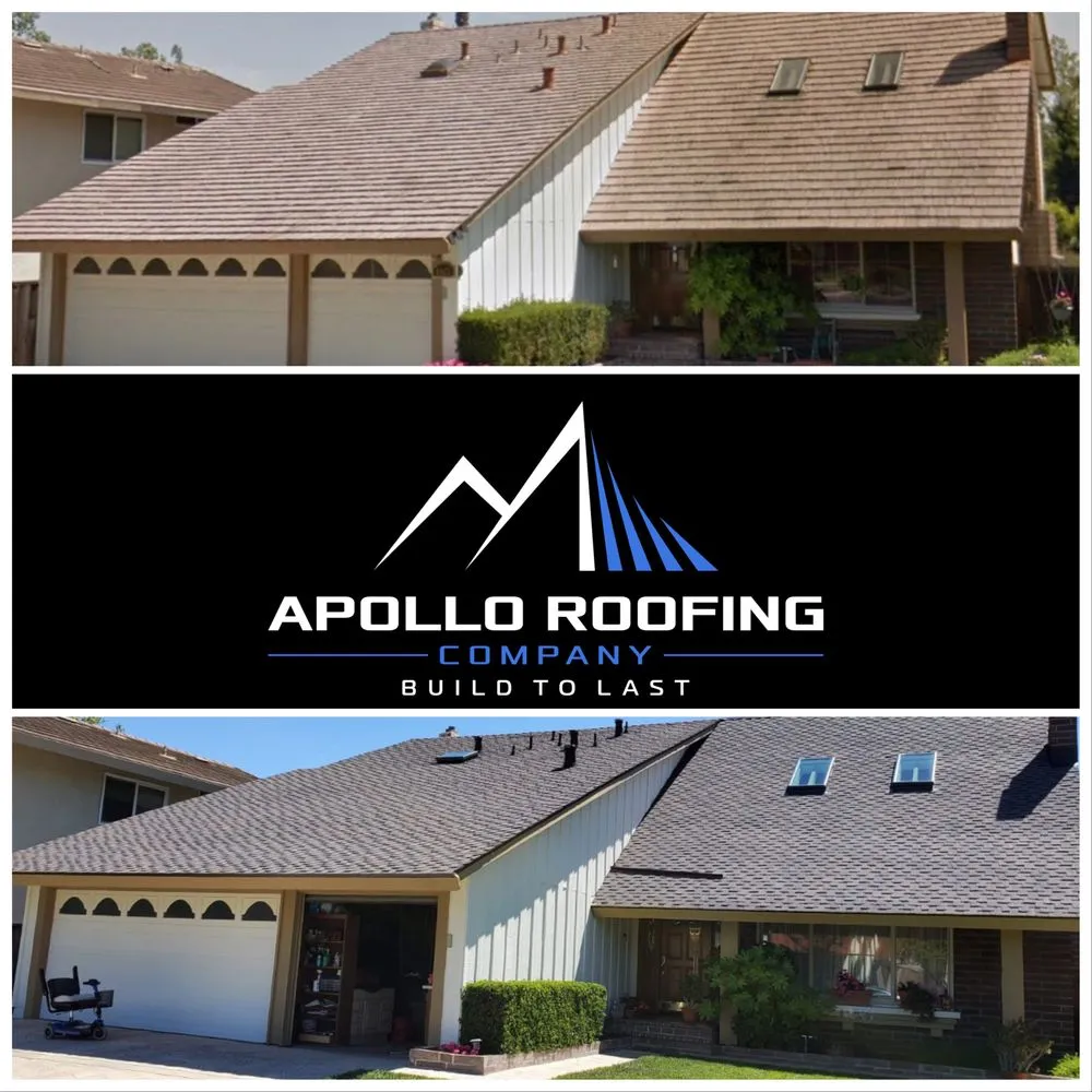 Slide of Apollo Roofing Company