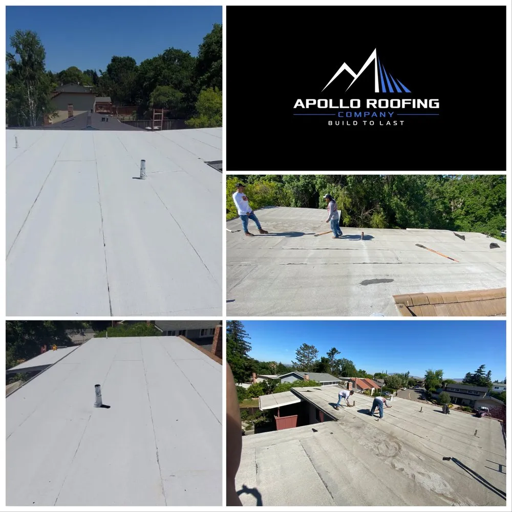 Slide of Apollo Roofing Company