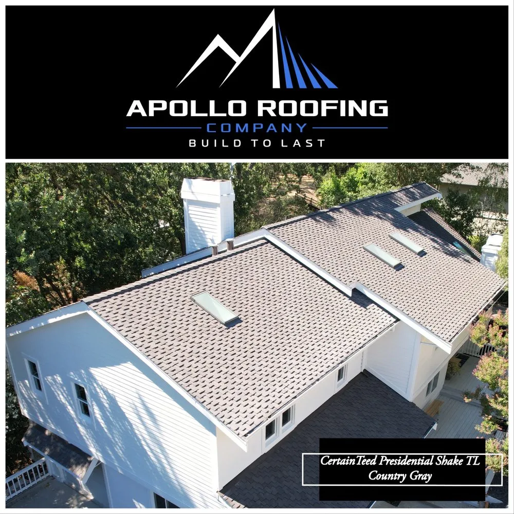 Slide of Apollo Roofing Company