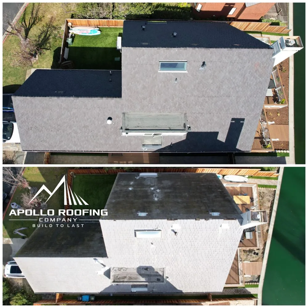 Slide of Apollo Roofing Company