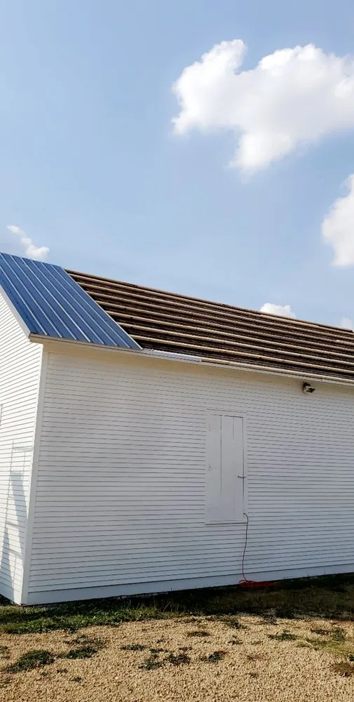 Slide of Apostle Roofing company