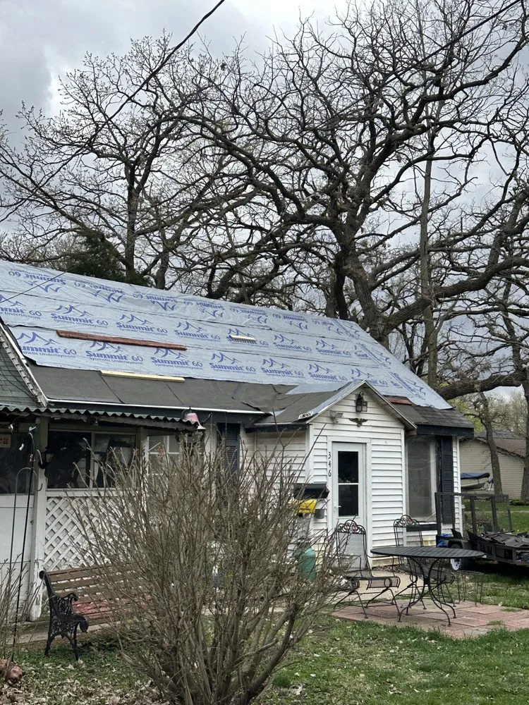 Slide of Apostle Roofing company