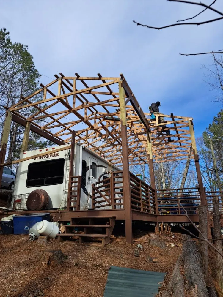 Reliable roof installation in Cherry Log, GA by Appalachian Rustics