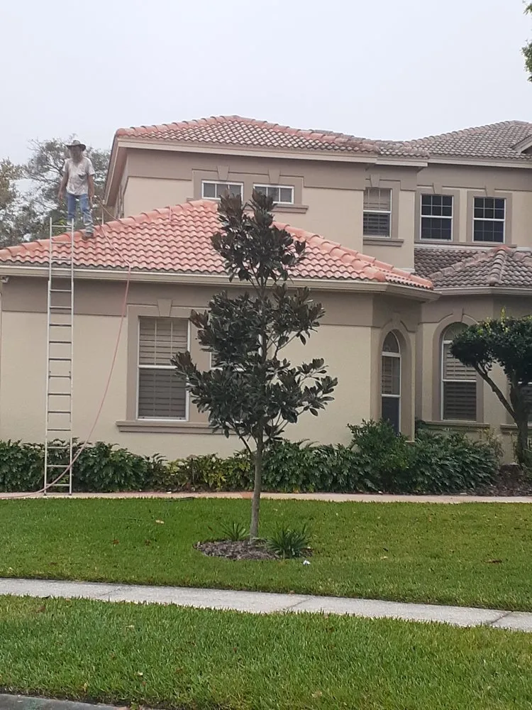 Slide of Apple Roof Cleaning