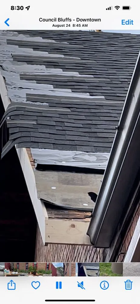 Slide of Apple Roofing