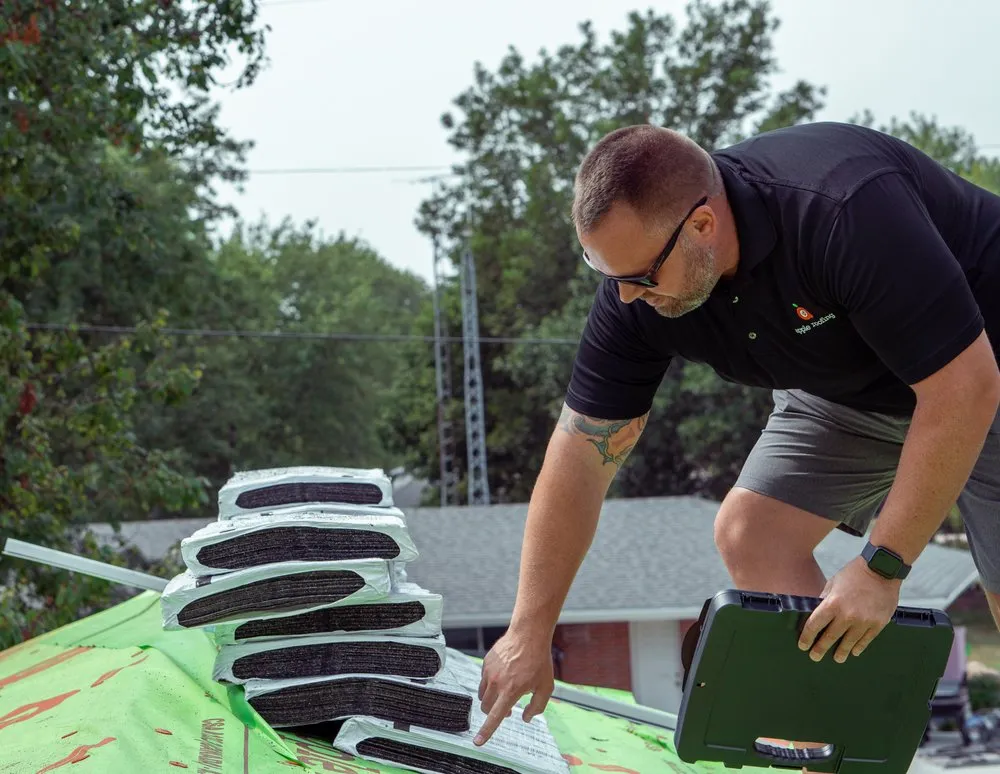 Slide of Apple Roofing