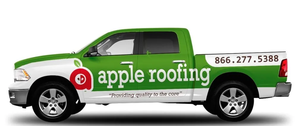 Slide of Apple Roofing