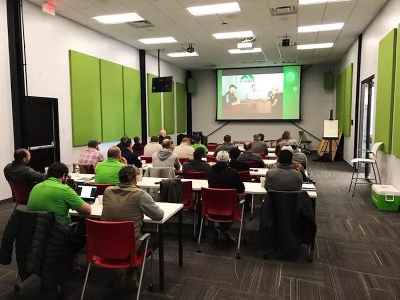 Slide of Apple Roofing