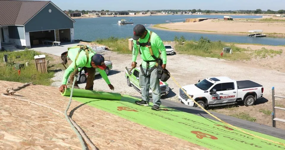 Slide of Apple Roofing