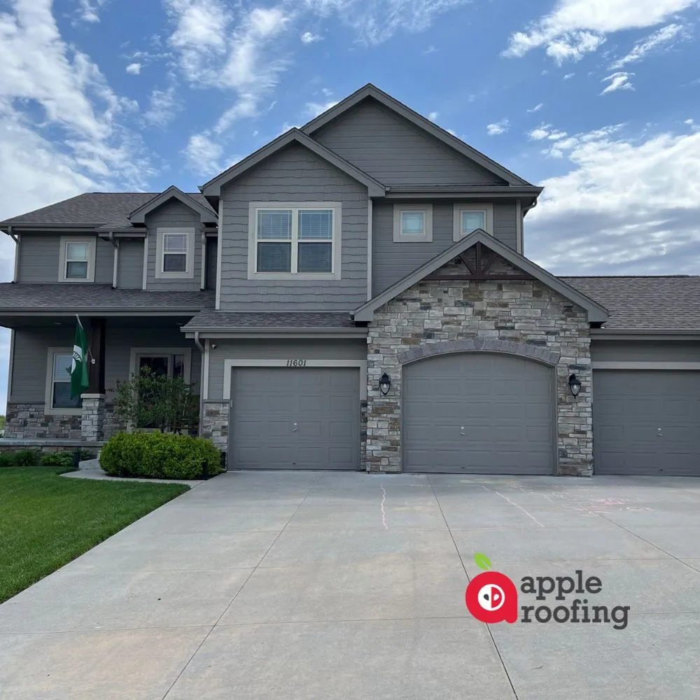 Slide of Apple Roofing