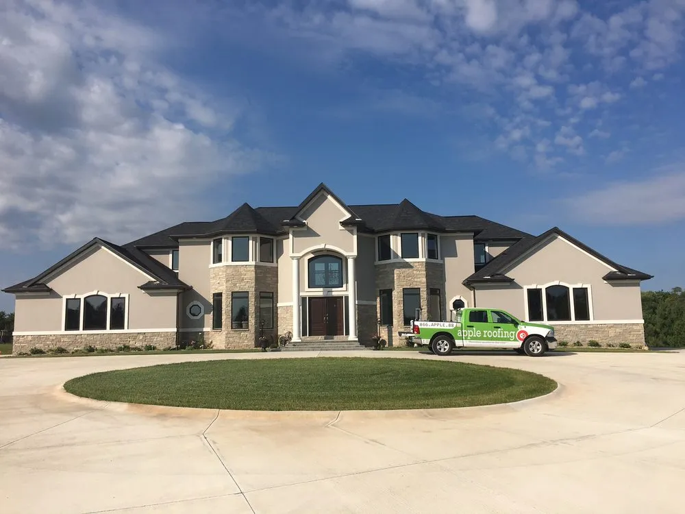 Slide of Apple Roofing