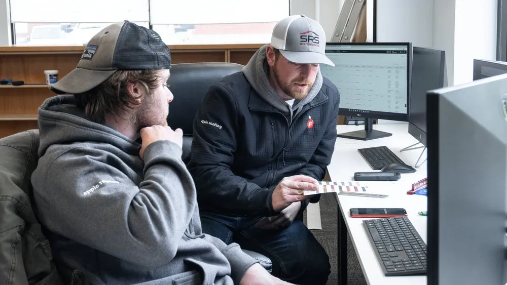 Slide of Apple Roofing