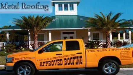 Slide of Approved Roofing