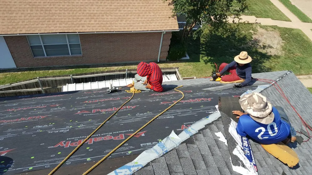 Slide of Approved Roofing