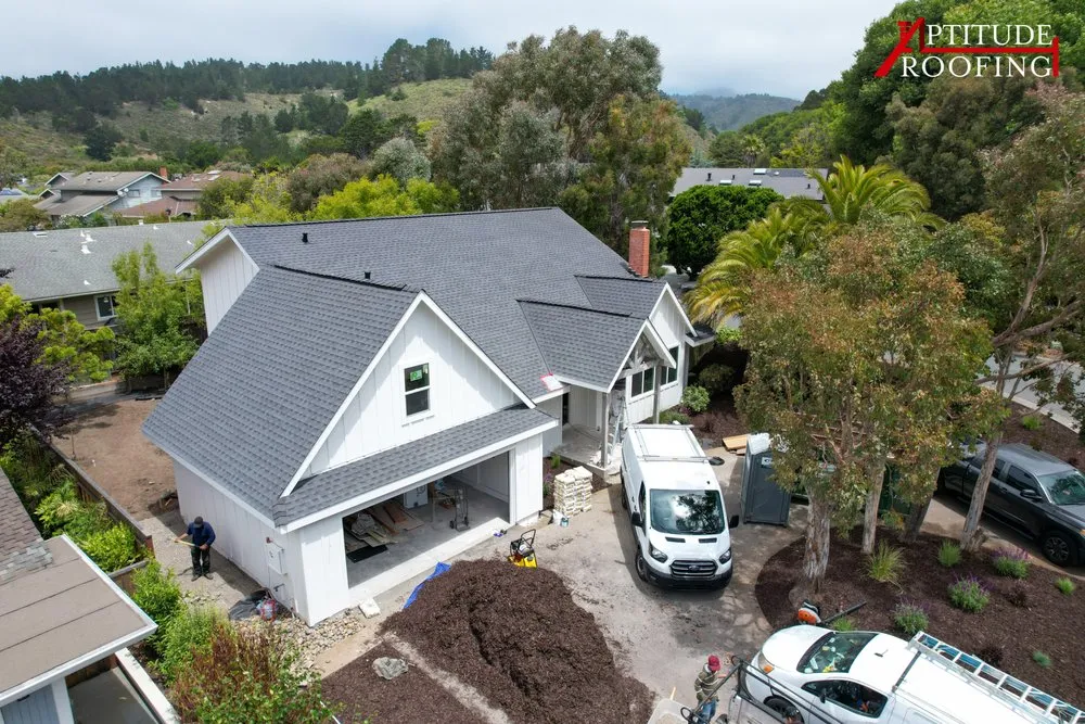 Slide of Aptitude Roofing