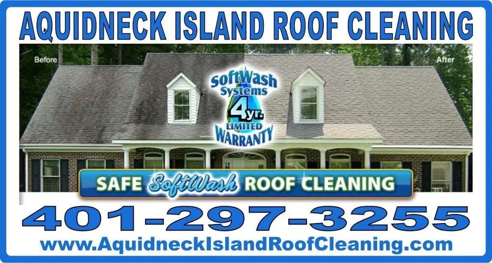 Slide of Aquidneck Island Roof Cleaning