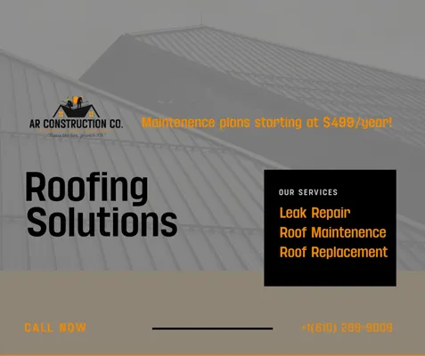 AR Construction Logo