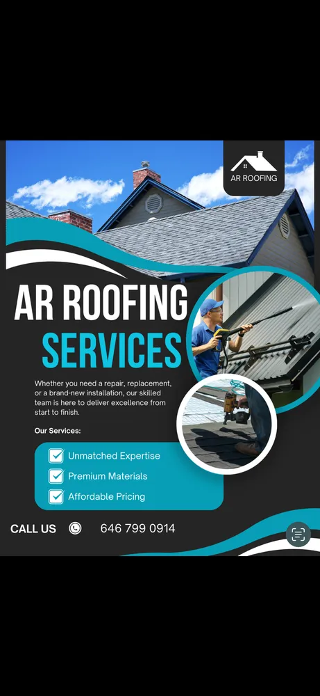 Slide of AR Roofing Services
