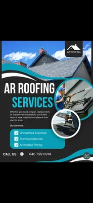 AR Roofing Services Logo