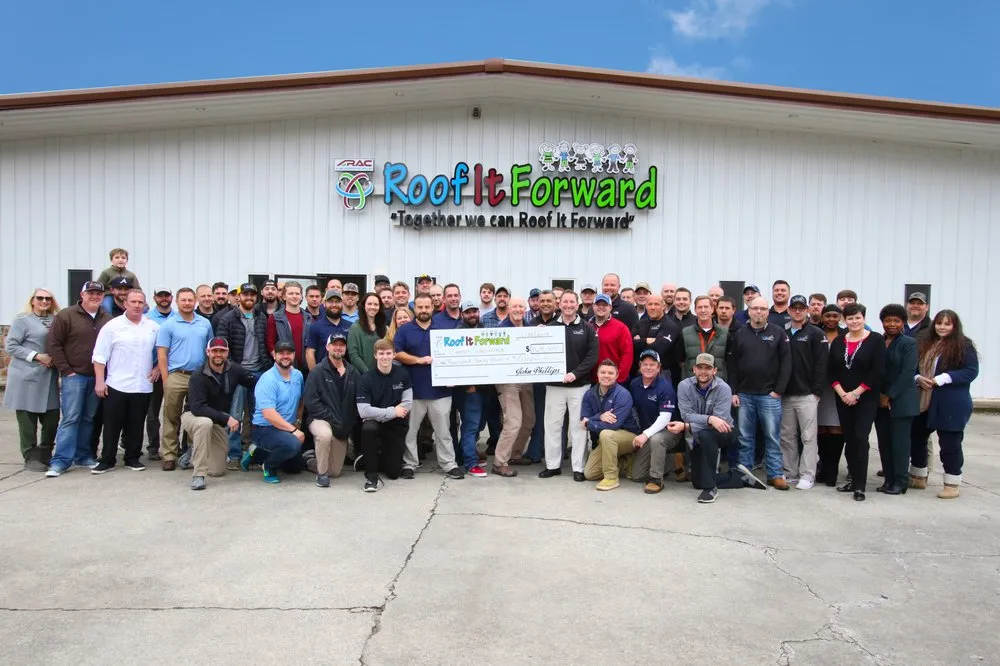 Slide of ARAC Roof It Forward