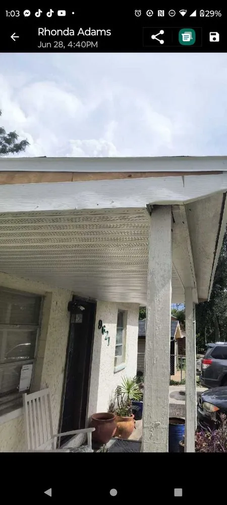 Slide of ARAC Roof It Forward