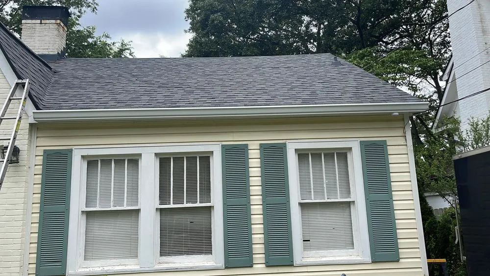 Slide of Arc Gutter Cleaning