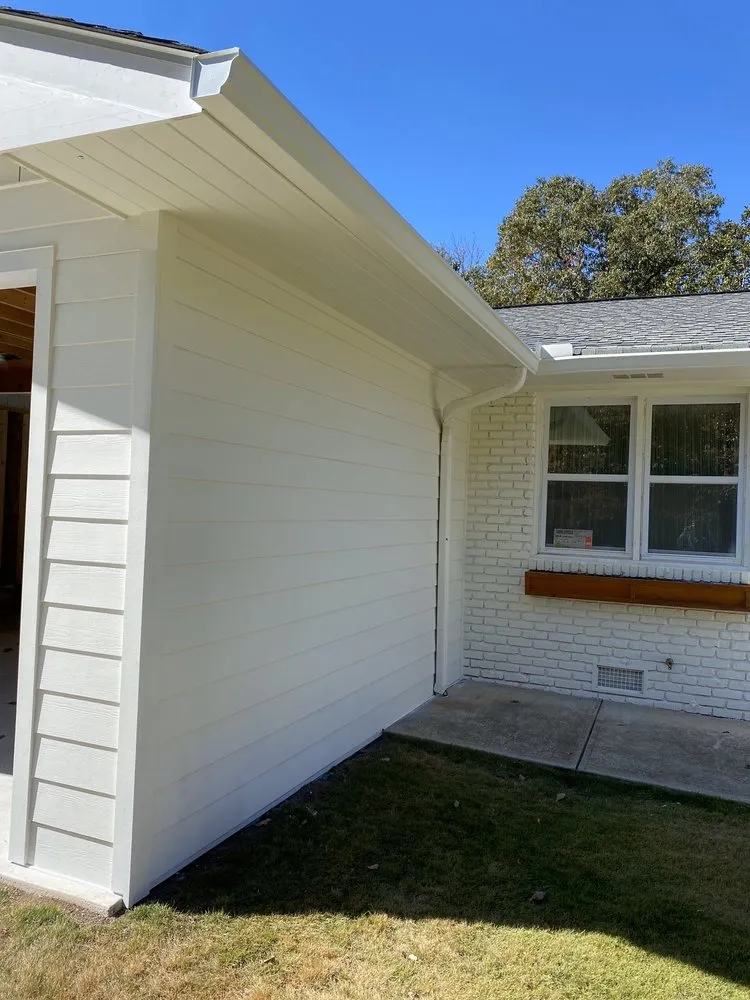 Slide of Arc Gutter Cleaning