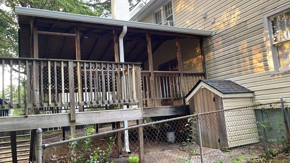 Slide of Arc Gutter Cleaning