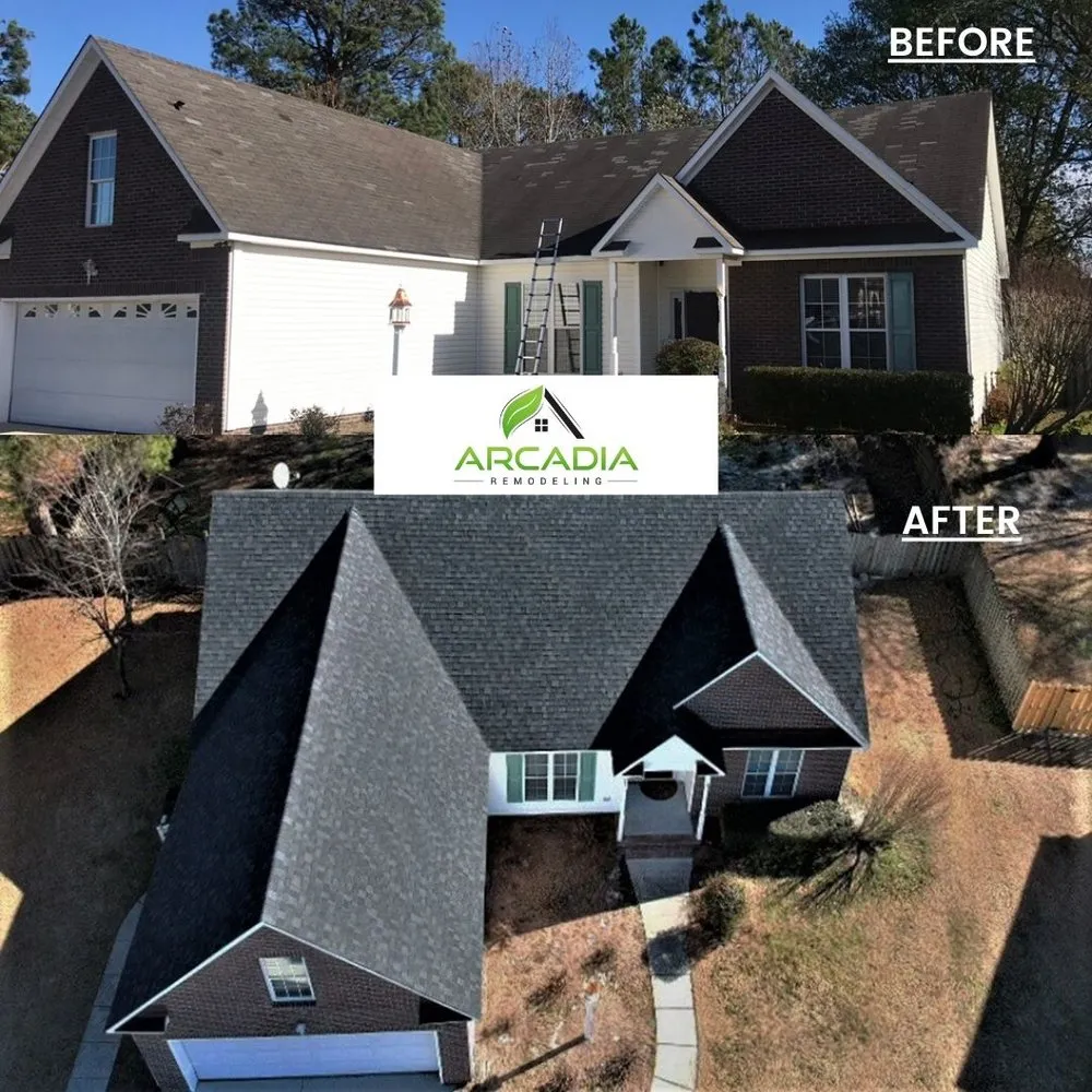Slide of Arcadia Roofing and Siding
