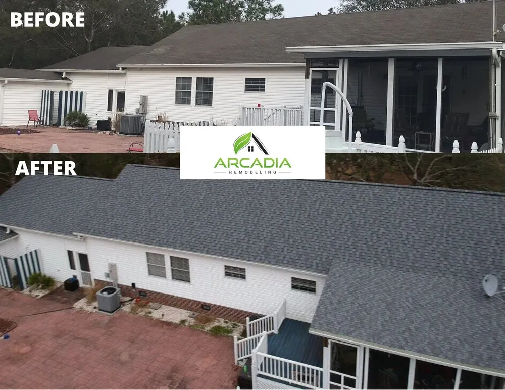 Slide of Arcadia Roofing and Siding