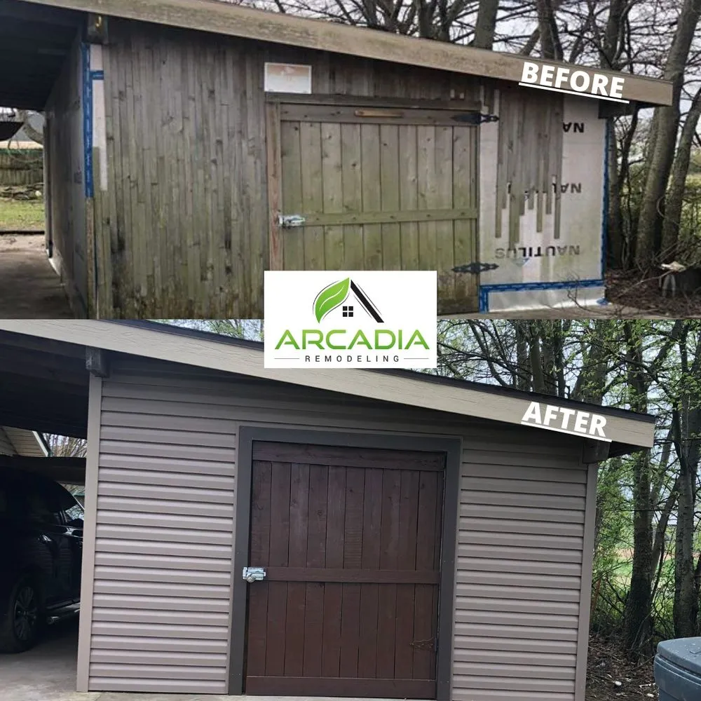 Slide of Arcadia Roofing and Siding